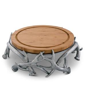 Arthur Court Antler Antler Cheese Pedestal