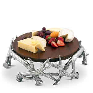 Arthur Court Antler Antler Cheese Pedestal