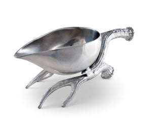 Arthur Court Antler Antler Gravy Boat