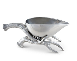 Arthur Court Antler Antler Gravy Boat