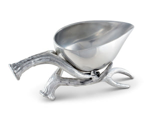 Arthur Court Antler Antler Gravy Boat