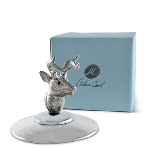 Arthur Court Antler Deer Napkin Weight