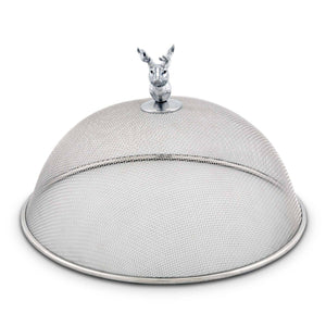 Arthur Court Antler Elk Head Stainless Mesh Picnic Cover