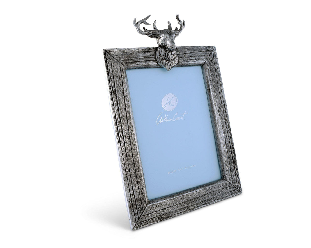 Arthur Court Antler Elk Mount Photo Frame
