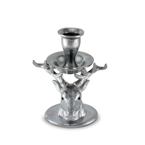 Arthur Court Antler Elk Taper Candle Holders