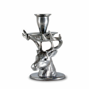 Arthur Court Antler Elk Taper Candle Holders