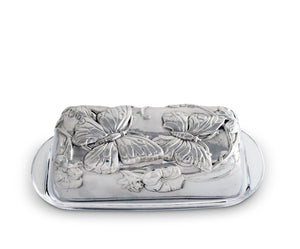 Arthur Court Butterfly Butterfly Butter Dish