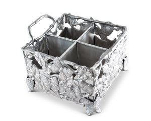 Arthur Court Butterfly Butterfly Flatware Caddy