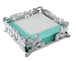 Arthur Court Butterfly Butterfly Luncheon Napkin Box