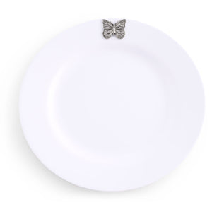 Arthur Court Butterfly Butterfly Melamine Lunch Plates - Set of 4