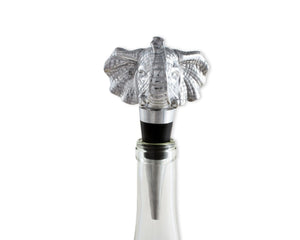 Arthur Court Elephant Elephant Bottle Stopper