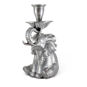 Arthur Court Elephant Elephant Taper Candle Holder