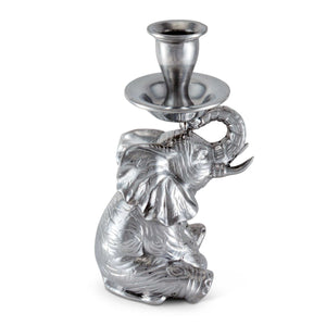 Arthur Court Elephant Elephant Taper Candle Holder