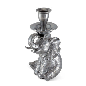 Arthur Court Elephant Elephant Taper Candle Holder