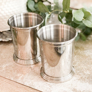 Arthur Court Equestrian Engravable Stainless Steel Cup