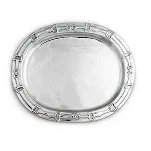 Arthur Court Equestrian Equestrian Oval Platter