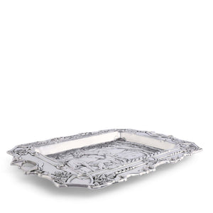 Arthur Court Equestrian Grazing Horses Parlor Tray