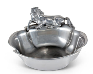 Arthur Court Equestrian Horse 12-1/2 Bowl