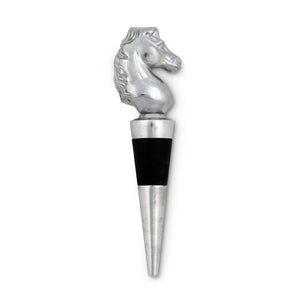 Arthur Court Equestrian Horse Bottle Stopper