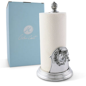 Arthur Court Equestrian Horse Head Paper Towel Holder