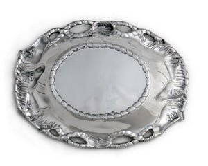 Arthur Court Equestrian Horse Oval Tray