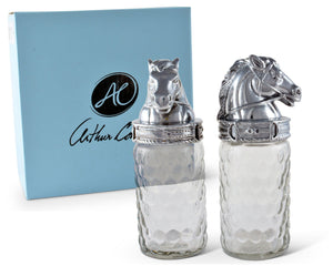 Arthur Court Equestrian Horse Salt and Pepper Set