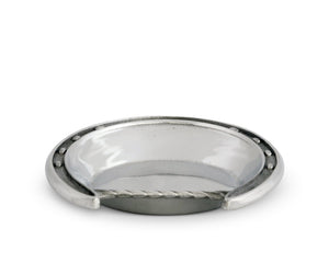 Arthur Court Equestrian Horseshoe Bowl