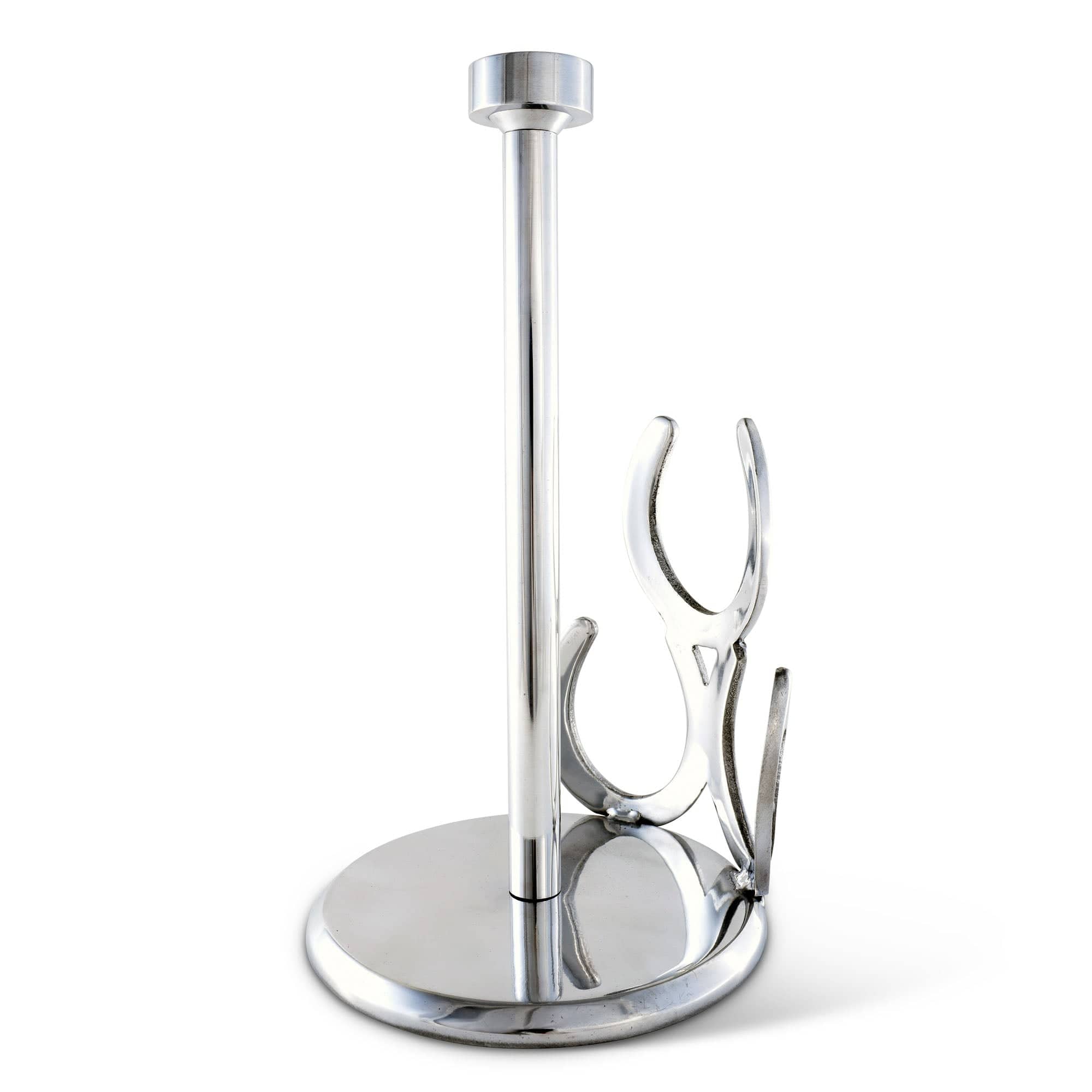 Paper Towel Holder, Paper Towel Holder Standing, Glass Paper Towel Holder,  Metal Paper Towel Holder 