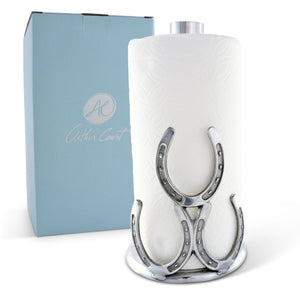 Arthur Court Equestrian Horseshoe Towel Holder