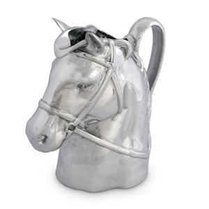 Arthur Court Equestrian Thoroughbred Pitcher