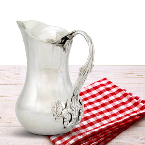 Arthur Court Fleur De Lis Acanthus Pitcher