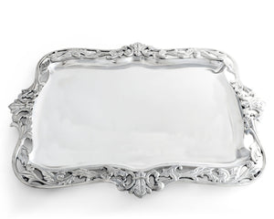 Arthur Court Fleur De Lis Fleur-De-Lis Acanthus Platter