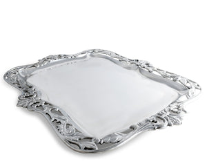 Arthur Court Fleur De Lis Fleur-De-Lis Acanthus Platter