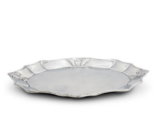 Arthur Court Fleur De Lis Fleur-De-Lis Oval Platter