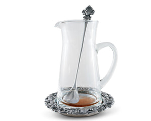 Arthur Court Fleur De Lis Fleur-De-Lis Pitcher Set