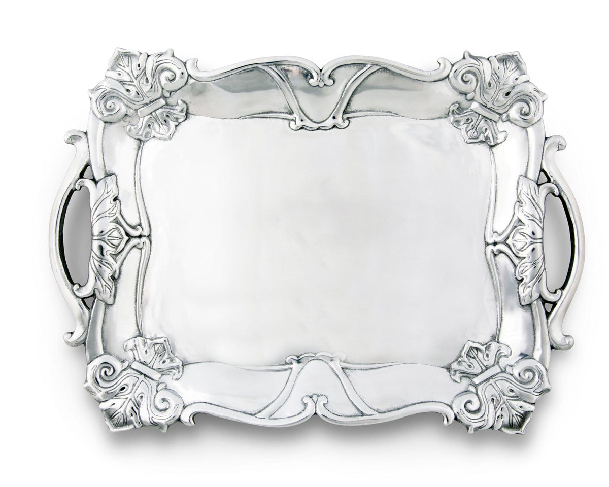 Arthur Court Fleur De Lis Fleur-De-Lis Rectangle Tray