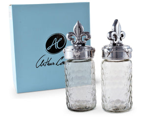 Arthur Court Fleur De Lis Fleur-De-Lis Salt and Pepper Set