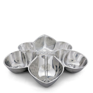 Arthur Court Fleur De Lis Fleur De Lis Serving Bowl 4 Compartment