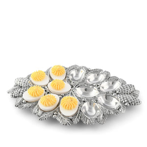 Arthur Court Forest Pine Cone Forest Deviled Egg Server