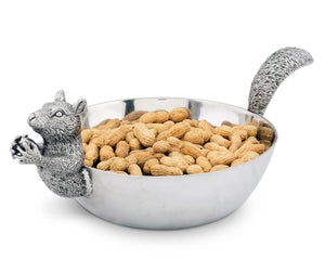 Arthur Court Forest Squirrel Nut Bowl Head / Tail