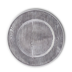 Arthur Court Forest Wood Grain Charger