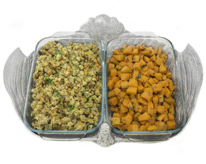 Arthur Court Game Birds 2Qt Double Base Turkey Casserole Holder