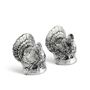 Arthur Court Game Birds Turkey Salt and Pepper Shaker