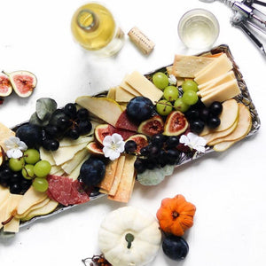 Arthur Court Grape Artichoke Oblong Tray