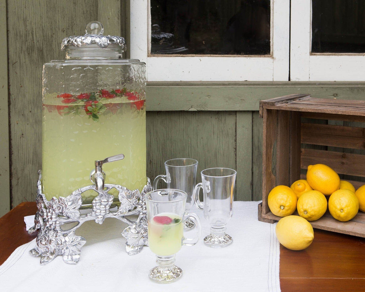 Arthur Court Grape Elevated Grape Beverage Server