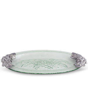 Arthur Court Grape Grape Glass Platter