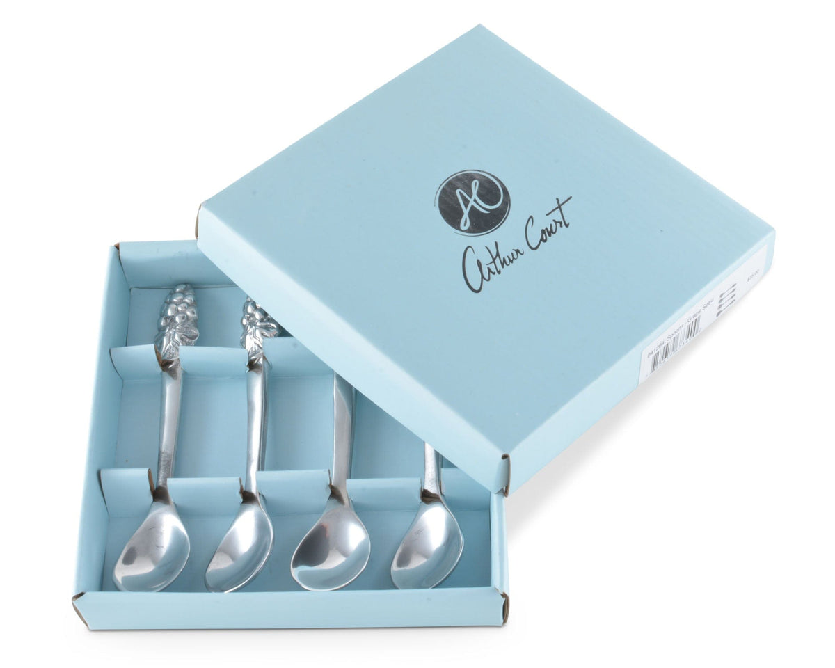 Arthur Court Grape Grape Set/4 Spoons