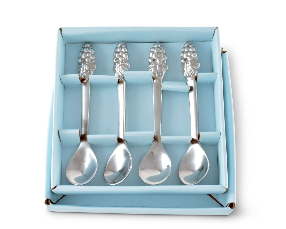 Arthur Court Grape Grape Set/4 Spoons