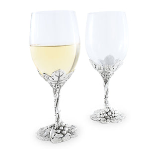 Arthur Court Grape Grape Wine Glasses