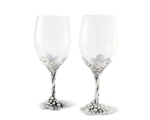 Arthur Court Grape Grape Wine Glasses